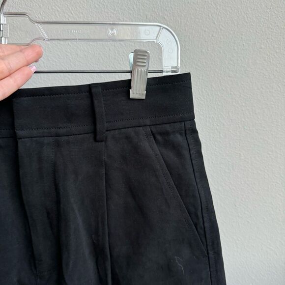 Everlane Draper Short Buttersmooth Safari Chino Shorts Black Size 4 Small Tencel - Picture 3 of 7